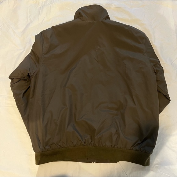 Vintage L. L. Bean Army Green Zip Up Jacket Thinsulate lining Size L 205107 - Picture 5 of 5